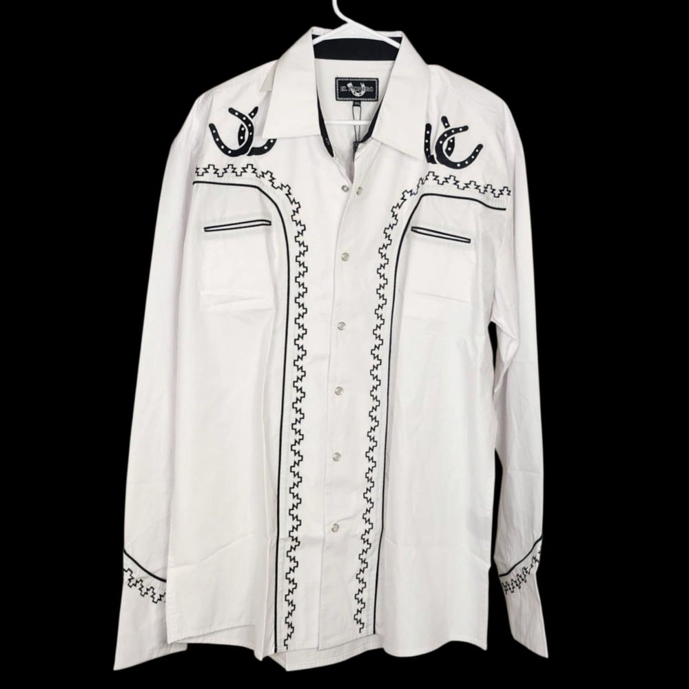 El Pionero Mens Embroider3d Cowboy/Western Shirt Size 2XL New